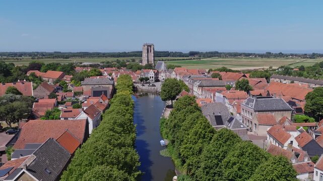 Goedereede (Zuid-Holland, The Netherlands) | Drone
