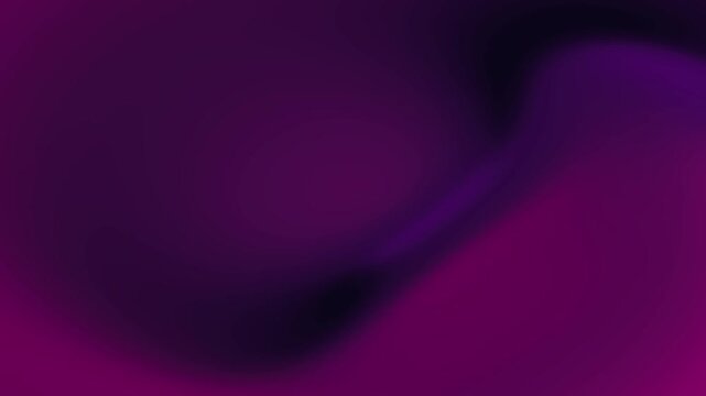 Abstract dark purple gradient background with soft liquid waves for modern branding and creative website hero design