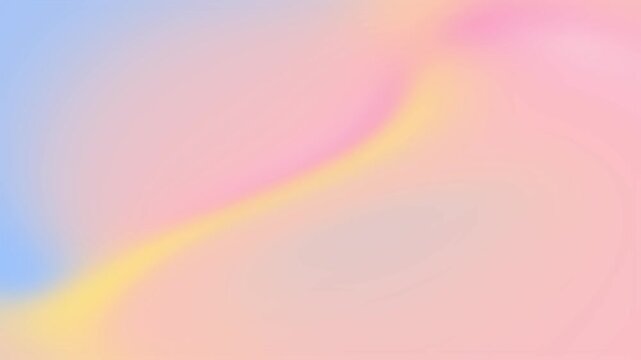 Abstract ethereal gradient background with soft pastel blue yellow and pink colors for modern branding website hero
