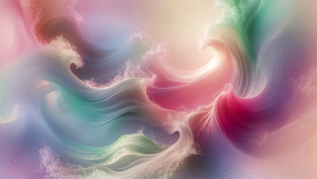 abstract artistic background in pastel colors, calming art concept