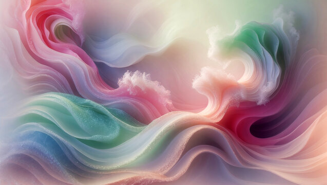 abstract artistic background in pastel colors, calming art concept