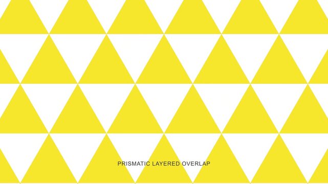 Geometric Tessellation Pattern of Interlocking Yellow Triangles on a White Background, Abstract Modern Design for Graphic Backgrounds, Textile Prints, and Digital Art Applications