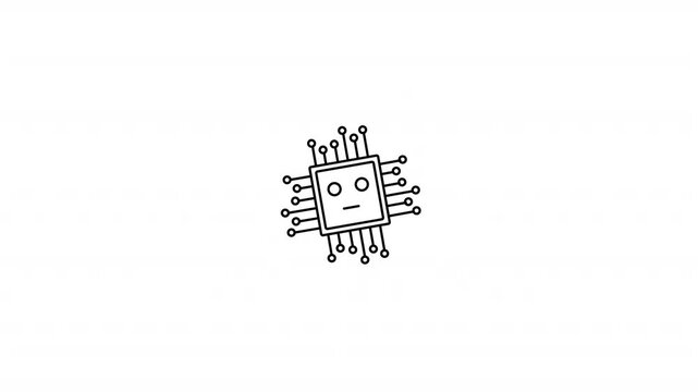 Processor Chip Icon