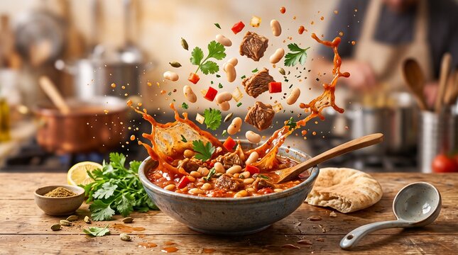 Middle Eastern Fasolia Stew