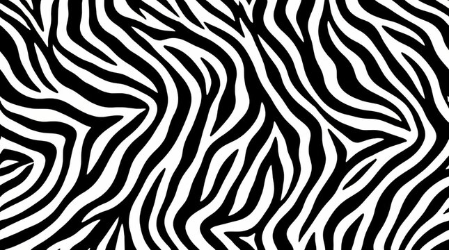 Abstract seamless zebra skin background