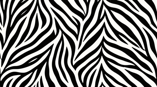 Abstract seamless zebra skin background