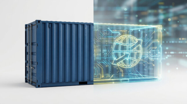 Smart Digital Shipping Container for Global Logistics and Supply Chain Solutions