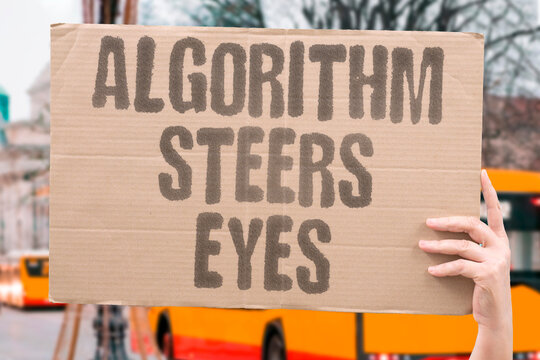 "Algorithm Steers Eyes" Recommendation engines direct where people look online. DIRECTION. ATTENTION. CONTENT. PLATFORM. INFLUENCE.