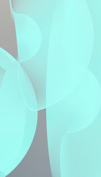 Blue translucent geometric abstract illustration background