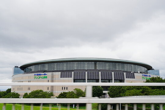 Yamada Green Dome Maebashi and Maebashi Keirin Track in Gunma Japan - 日本 群馬県 前橋市 ヤマダグリーンドーム前橋 前橋競輪場 