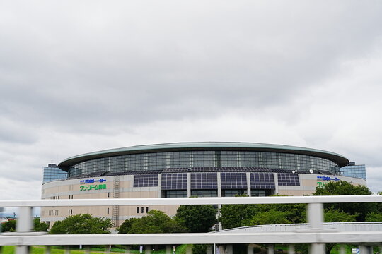 Yamada Green Dome Maebashi and Maebashi Keirin Track in Gunma Japan - 日本 群馬県 前橋市 ヤマダグリーンドーム前橋 前橋競輪場 