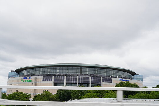 Yamada Green Dome Maebashi and Maebashi Keirin Track in Gunma Japan - 日本 群馬県 前橋市 ヤマダグリーンドーム前橋 前橋競輪場 