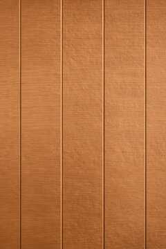 Realistic photo of painted wooden wall texture isolated background burnt orange color vertical crosswise panels rustic surface natural timber pattern decorative backdrop copy space