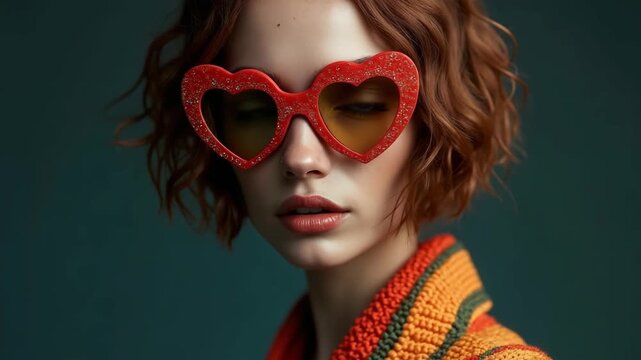 Successful online shop business partners fashion editorial shot, high-fashion imagery, avant-garde aesthetics, editorial storytelling, conveying fashion trends and concepts, artistic.