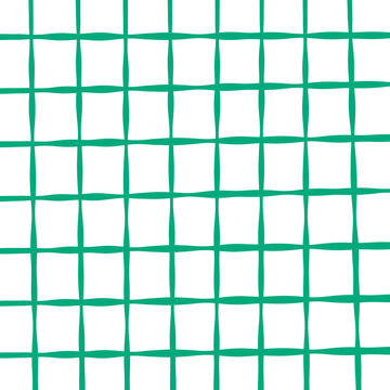 Emerald Green Grid Pattern Transparent PNG Minimalist Line Overlay