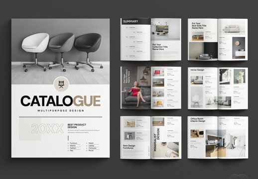Product Catalog Design Layout