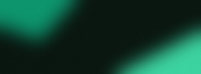 Smooth Emerald Green Aurora Grainy Mesh Gradient Background © NLGraphics