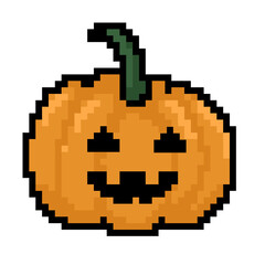 Fototapeta premium pixel halloween