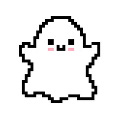 Fototapeta premium pixel halloween