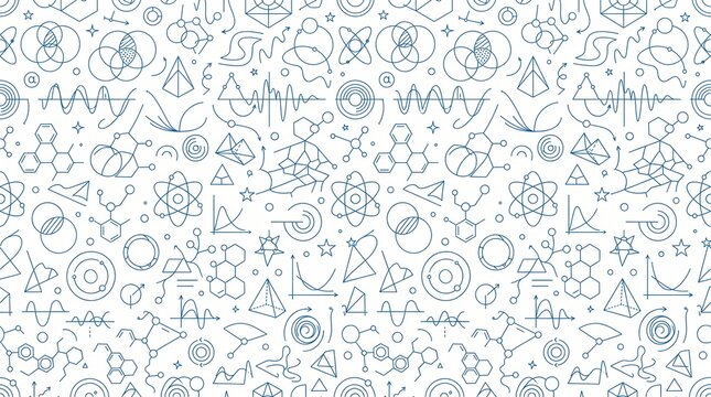Various abstract geometric and mechanical icons set