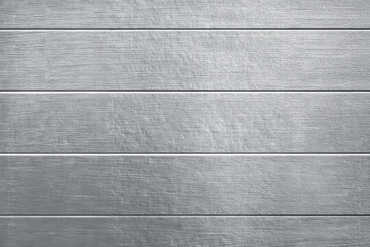 Realistic photo of painted wooden wall texture isolated background concrete gray color horizontal grooved panels rustic surface natural timber pattern decorative backdrop copy space