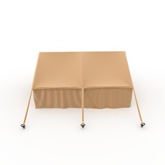 3d Render Military Tent Grade Shelter for Harsh Weather and Expeditions Sheltent © SR 3D VISUAL