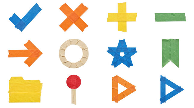 Colorful Basic Symbol Collection