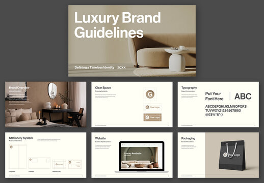 Brand Guidelines Layout