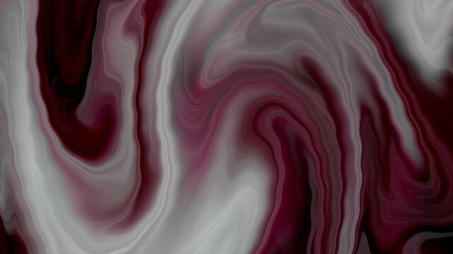 Abstract Gray and Red Luminous Glass 15s Seamless Loop Animation