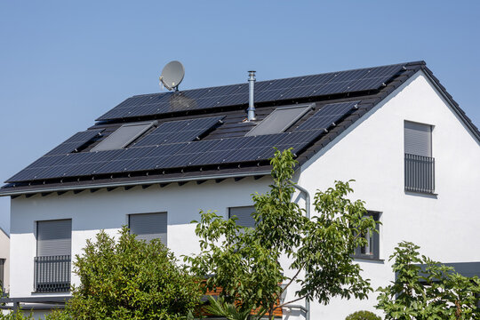 Einfamilienhaus mit Photovoltaikanlage