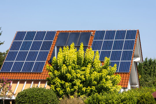 Einfamilienhaus mit Photovoltaikanlage