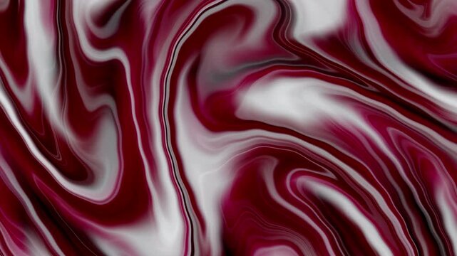 Abstract Red and Gray Luminous Glass 15s Seamless Loop Animation