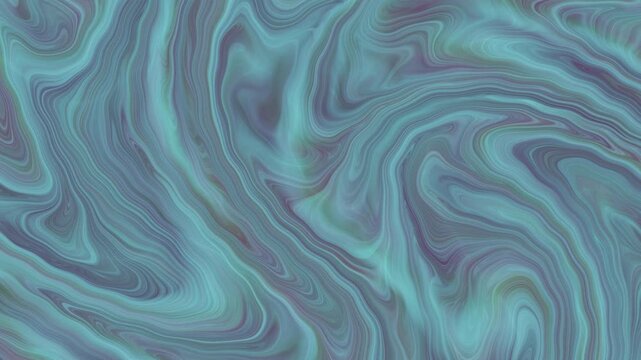 Blue and Cyan Fluid Smoke 15s Seamless Loop for VJ Sets