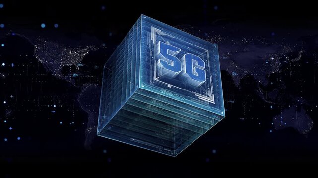 Intelligent technology big data transmission holographic style dynamic background material