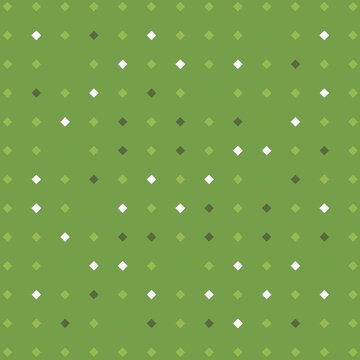 Green background with mini square