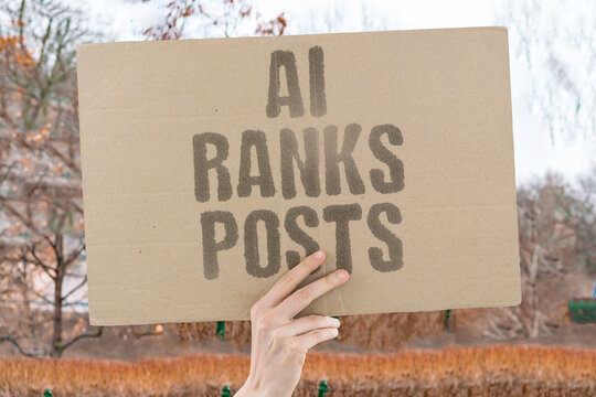 "AI ranks posts" The platform's AI now ranks posts even in the Following feed. CODED. RANK. POST. FOLLOWING. X.