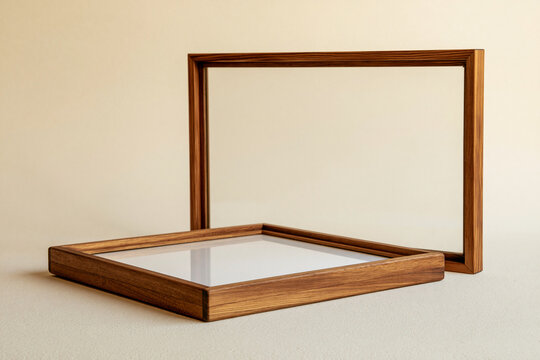 Wooden darkroom contact printing frame analog photography equipment