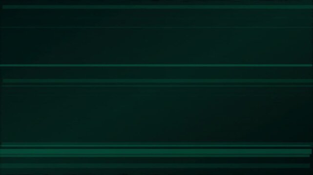 Dark Teal Horizontal Glitch Motion With Cyan Digital Lines Abstract Background Animation