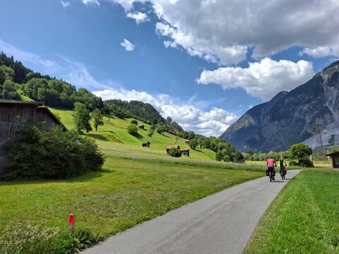 Radwege bei der Alpen&uuml;berquerung Via Claudia