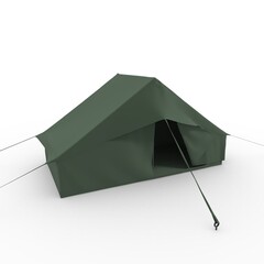 3d Render Military Tent Grade Shelter for Harsh Weather and Expeditions Sheltent © SR 3D VISUAL