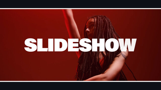 Animated Slideshow Presentation Opener Animation Template