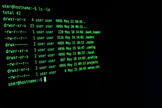 Glowing Terminal Code on Dark Screen Macro