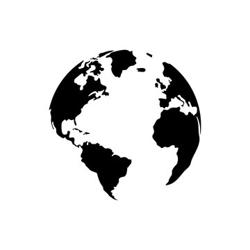 world map logo vector