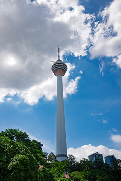 KL Tower communication tower in Kuala Lumpur