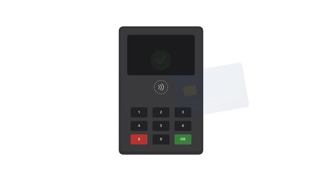 Contactless Card Payment Animation