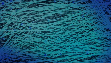 Fototapeta premium Abstract digital network visualization with interconnected lines and glowing dots creating a futuristic technological data concept