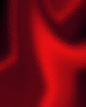 Rich red foil texture background with metallic sheen and dark crimson gradients for luxury holiday design and wallpaper.
