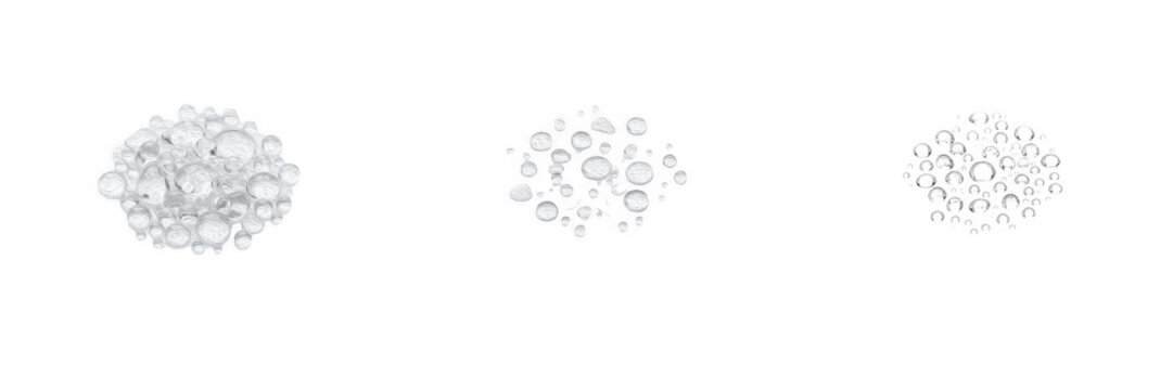 Soap Bubbles PNG Clipart Set, Water Drops Foam Suds Isolated Cutouts, Transparent Background Cleaning & Spa Collection for Product Packaging, Cosmetics Design, Bath Branding, Sublimation Printing and 