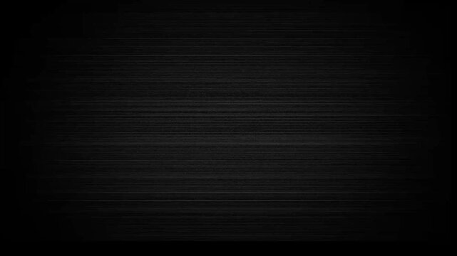 Dark grey horizontal brushed metal texture with subtle vignette and fine parallel lines for industrial background or surface