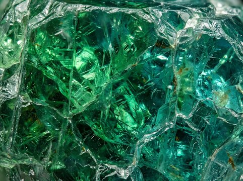 Alexandrite fills the frame with vivid green chrysoberyl in cool daylight &mdash; the rarest color-change gemstone as unique fine art. Ideal for luxury, jewelry, and exclusive design backgrounds.